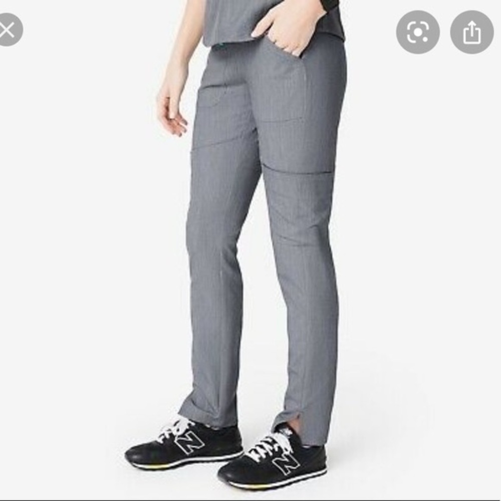 Figs Graphite Kochi Skinny Scrub Pants XXS